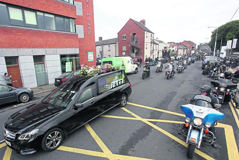 Bikers turn out for ‘Cool’ Kevin Ryan’s last ride