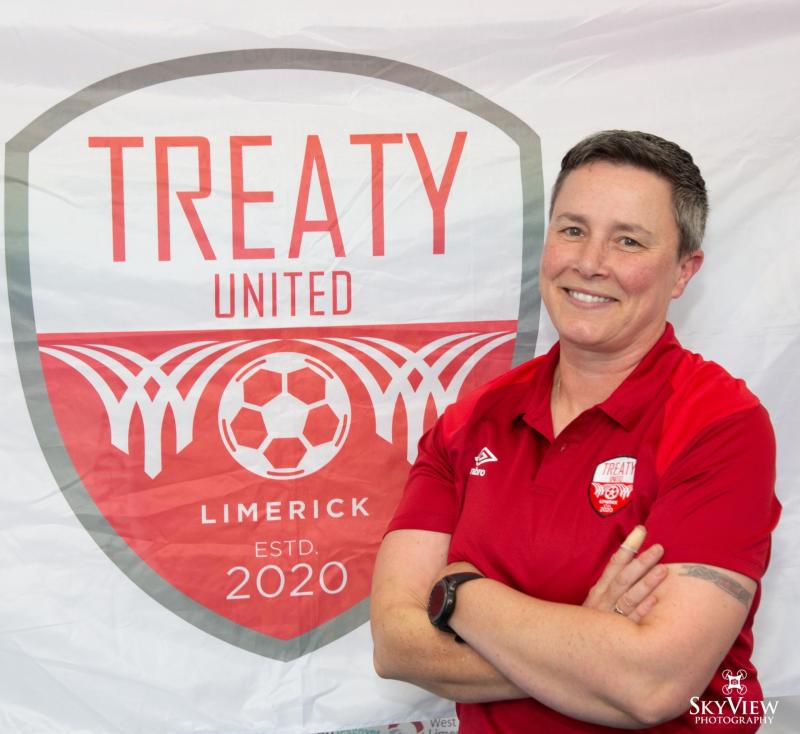 Treaty United U17 manager Irene Hehir excited by Mid-West's young talent