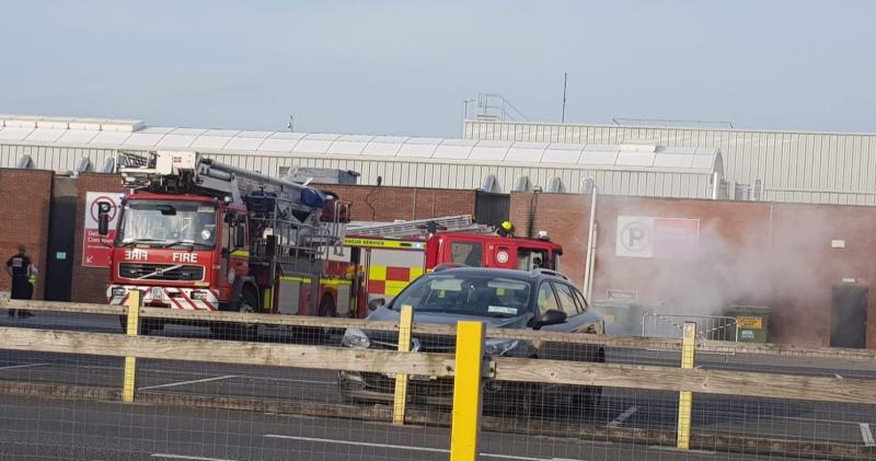 BREAKING: Emergency services attend fire at Crescent Shopping Centre complex