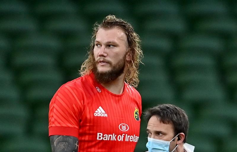 Munster Rugby provide injury update on World Cup winner RG Snyman