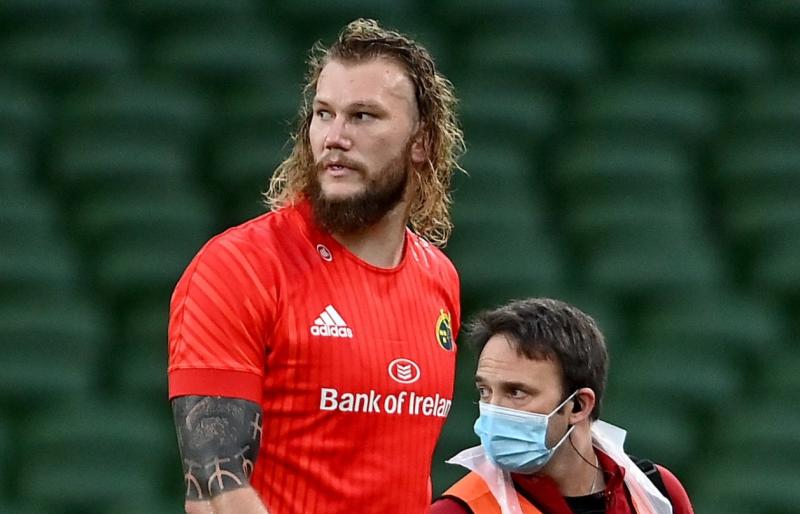 Munster Rugby provide injury update on World Cup winner RG Snyman