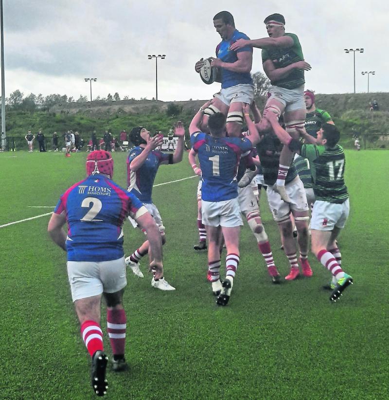 Action from UL-Bohemians first round Munster Senior Cup game with Nenagh Ormond at UL 
