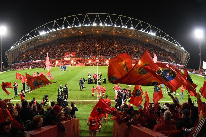 Monday night fixtures at Thomond Park for Munster in Guinness PRO14 