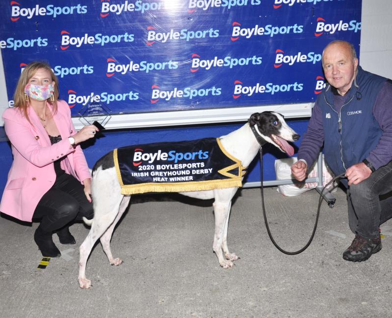 Irish Greyhound Derby Consolation final success for Limerick trainer with Razldazl Peaky