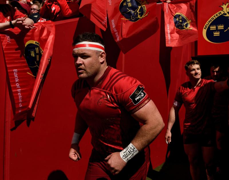 Munster Rugby name side to face Edinburgh named as Dave Kilcoyne reaches milestone 