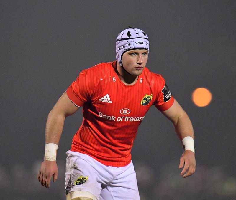 Munster's Fineen Wycherley says Ireland call-up has left him wanting more