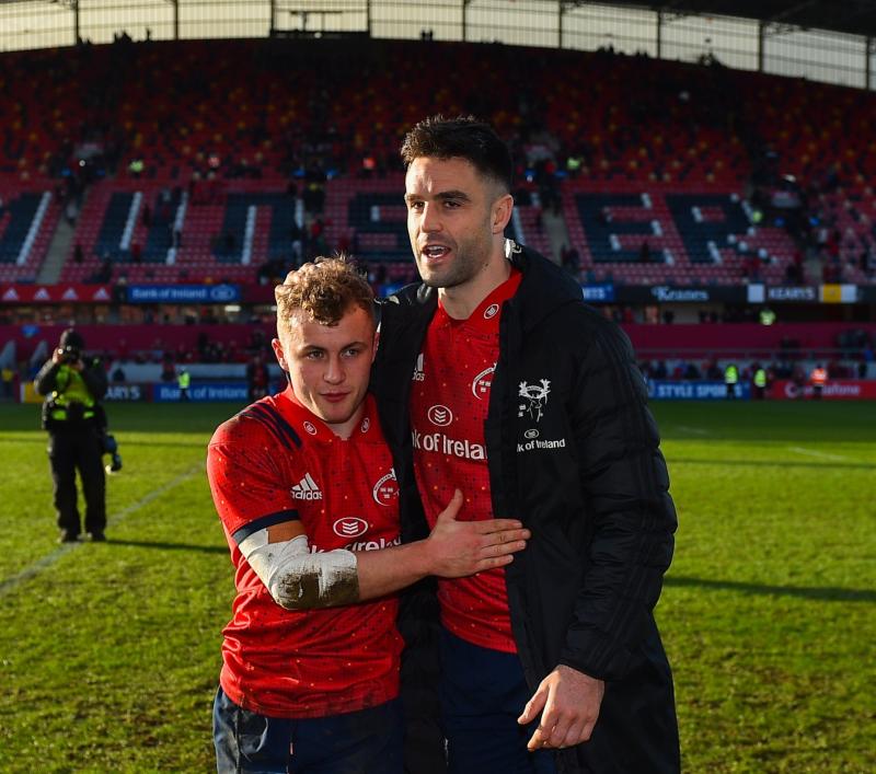 Munster's Stephen Larkham: 'Conor Murray's versatility rubbing off on Craig Casey'