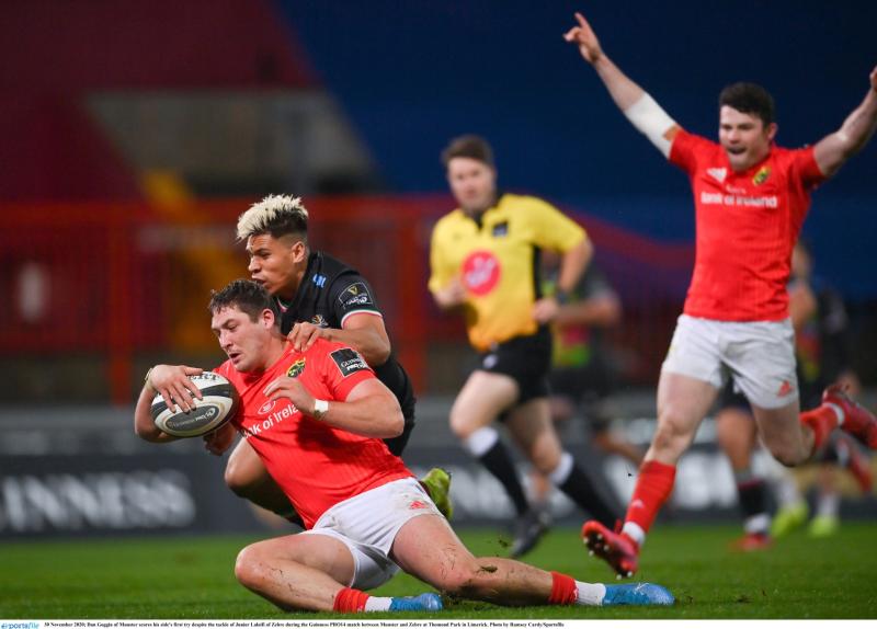 Munster Rugby record emphatic PRO14 win over Zebre