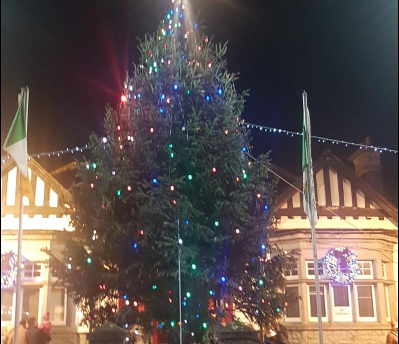 Limerick village shines brightly as traditional Christmas Tree takes