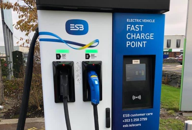 New electric car charge points installed in Limerick towns