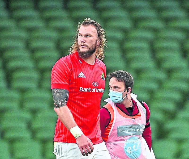 Munster Rugby's Johann van Graan: 'Injured RG Snyman is doing really well'