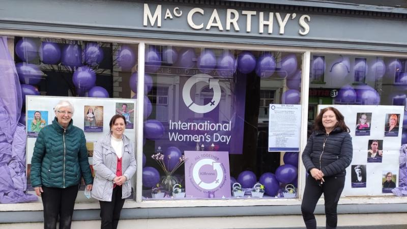 Flowers delivered to elderly ladies cocooning in Limerick parish for International Women's Day