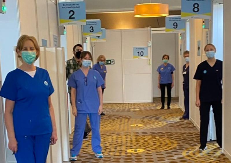 Covid-19 vaccination centre for Limerick opens for healthcare workers  