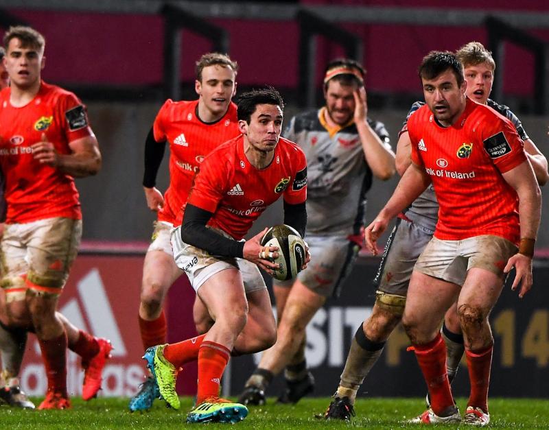 Joey Carbery inspires Munster to victory over Scarlets