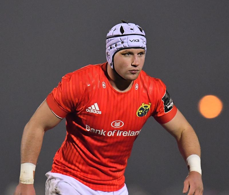 Munster Rugby issue Fineen Wycherley injury update