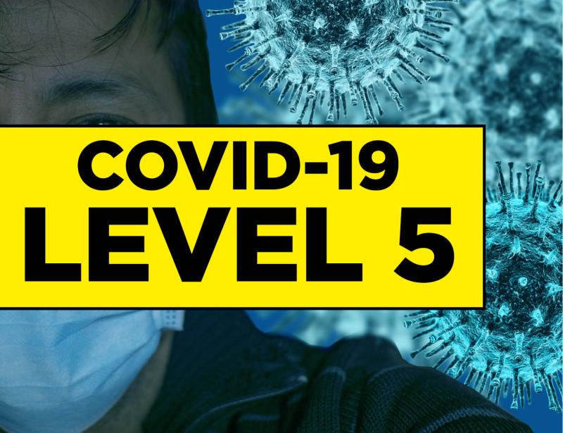 What are the changes to Covid-19 Level 5 restrictions?
