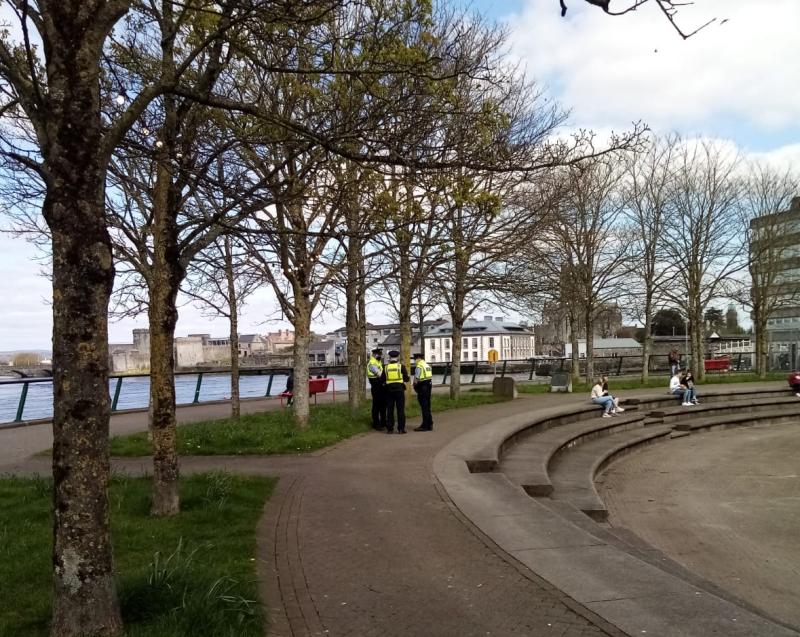 More gardaí than protesters at 'freedom walk' in Limerick