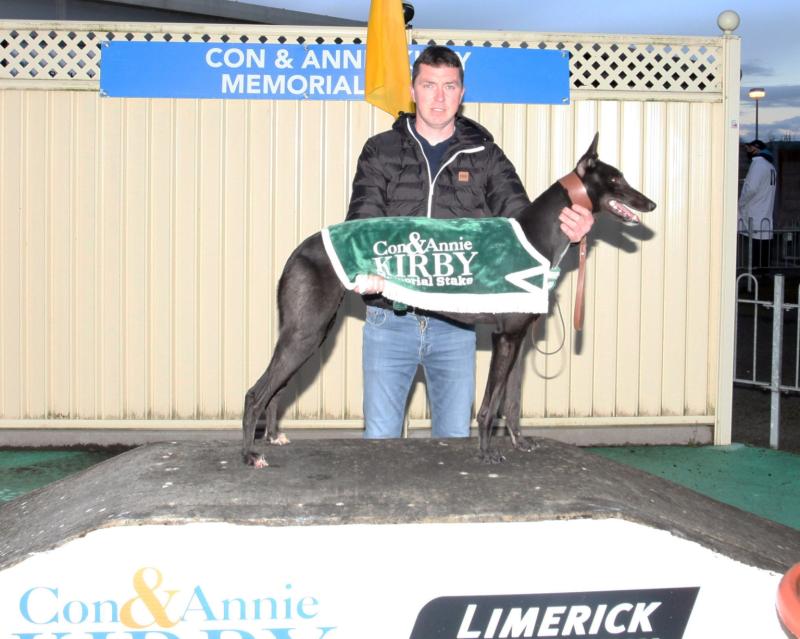 Con and Anne Kirby Memorial Stake down to semi-final stage at Limerick Stadium