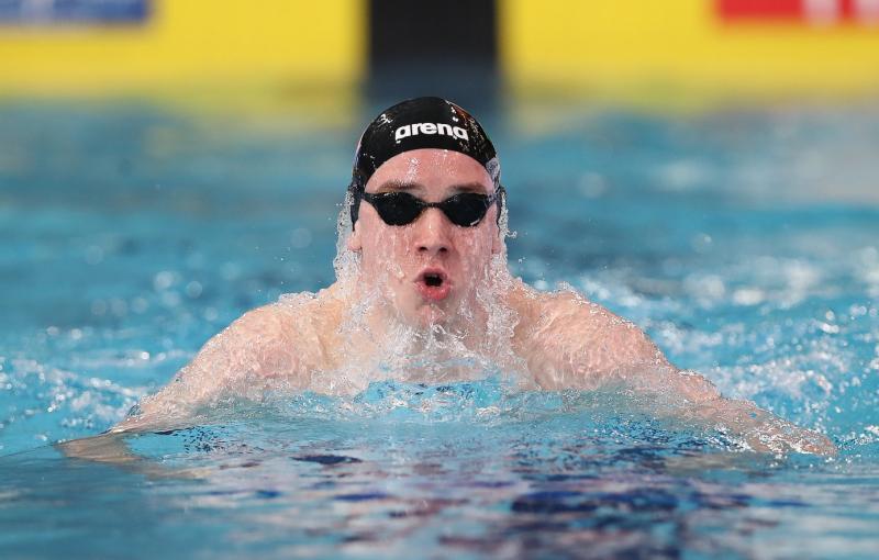 Limerick's Eoin Corby competes at European Aquatics Championships in Hungary