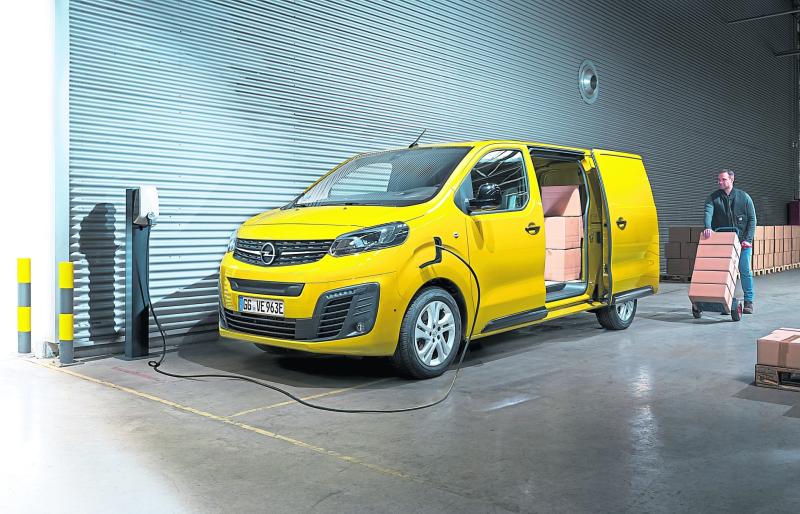 All electric Opel Vivaro-E van arrives