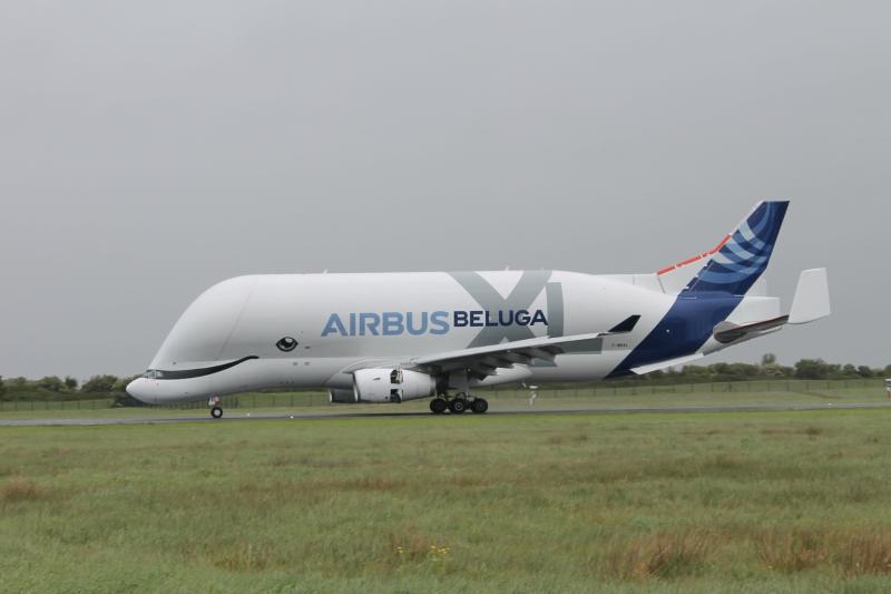 It's a bird, it's a plane, no, it's a 'whale' plane in Shannon
