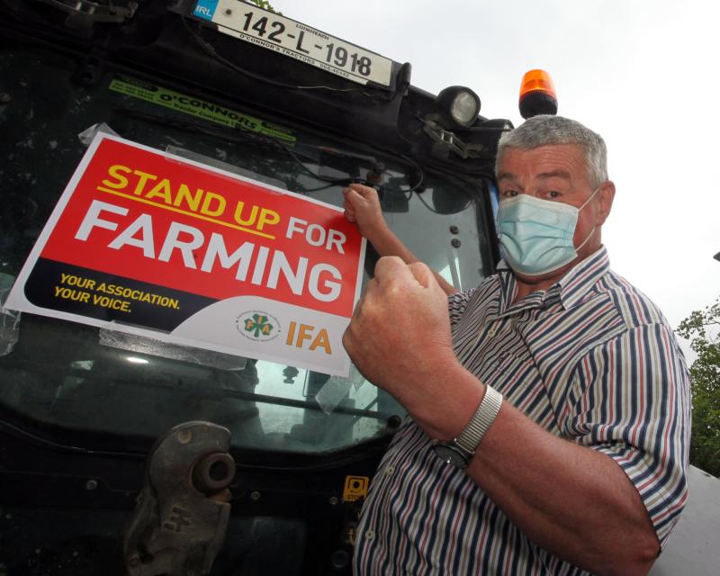 Limerick farmers stage 'noisy but cheerful' protest rally