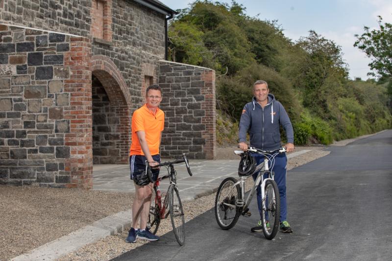 Ministers put their rivalries aside to try out new Limerick Greenway