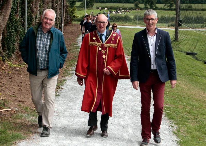 New community walking track opens at a Limerick GAA club
