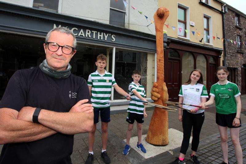 Wooden wonders! Village statues are a real highlight for Limerick artist