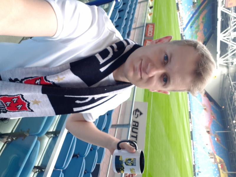 Dundalk's only fan!