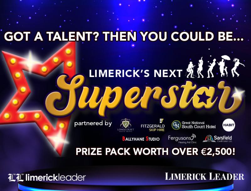 Terms and conditions for Limerick's Next Superstar talent competition 