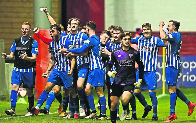 Treaty Utd can secure play-off spot with win at Shels' tonight