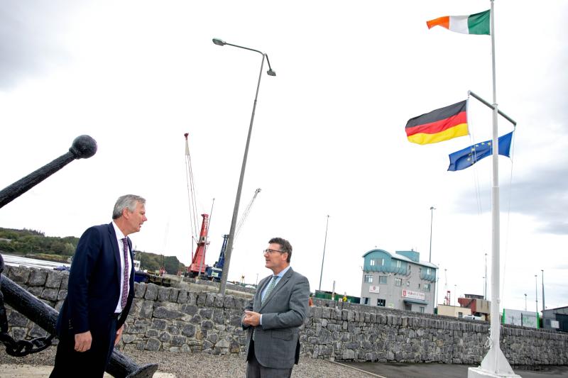 Influential supporter of green hydrogen embarks on fact-finding mission to Limerick port