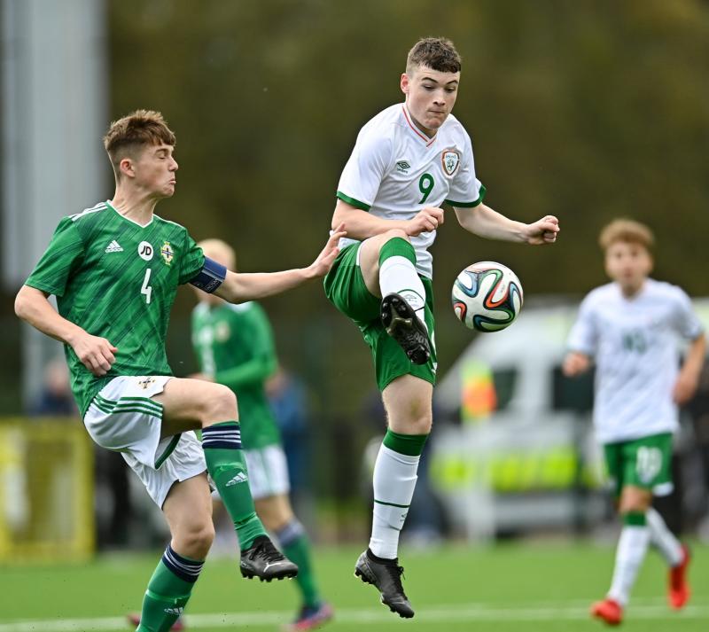 Limerick teenager on target as Rep of Ireland U16s score impressive Victory Shield win