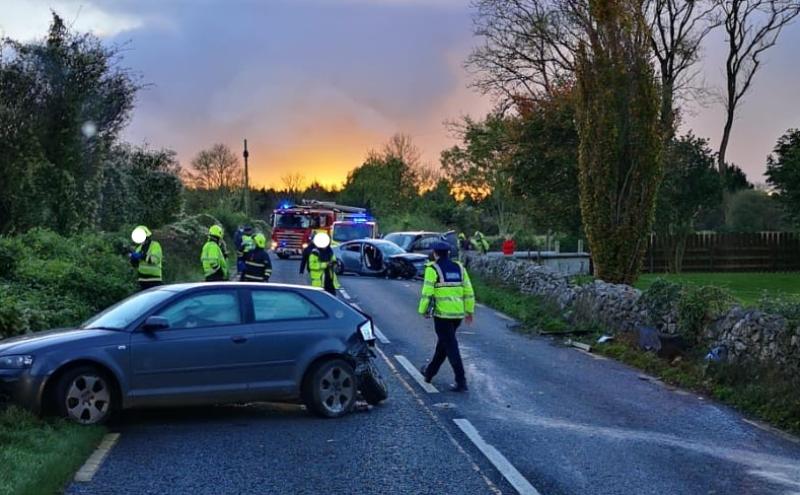 BREAKING: Road closed due to multiple vehicle collision in Limerick