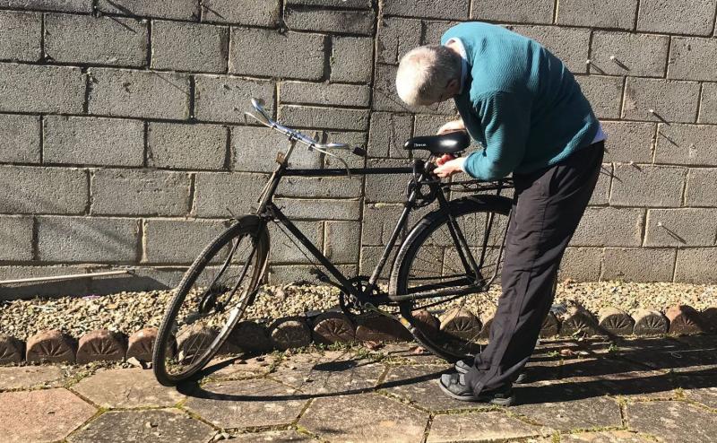 Elderly gentleman 'shaken' after 40 year old bike stolen from shed in Limerick