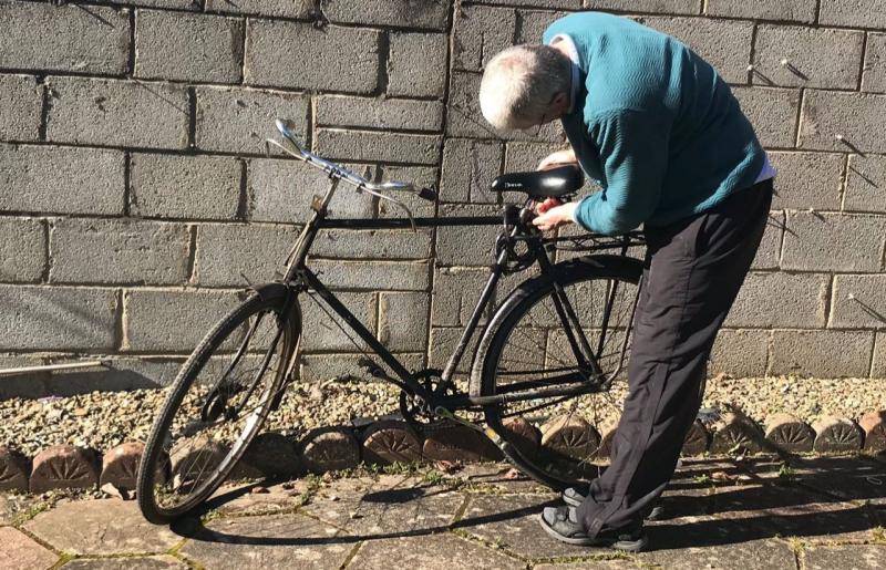 Elderly gentleman 'shaken' after 40 year old bike stolen from shed in Limerick