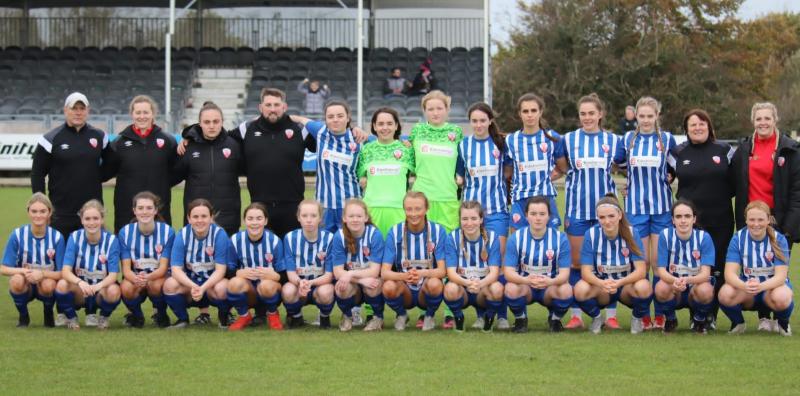 Treaty Utd Women's U17 side chase National League final glory