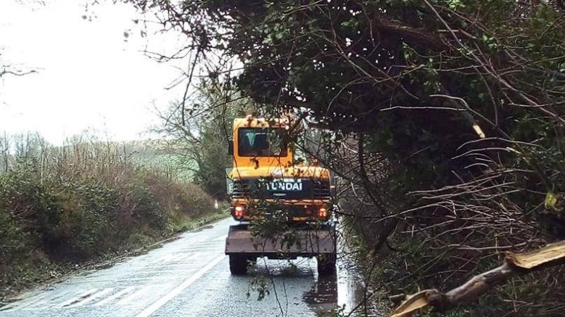 Limerick emergency crews continue Storm Barra clean up 
