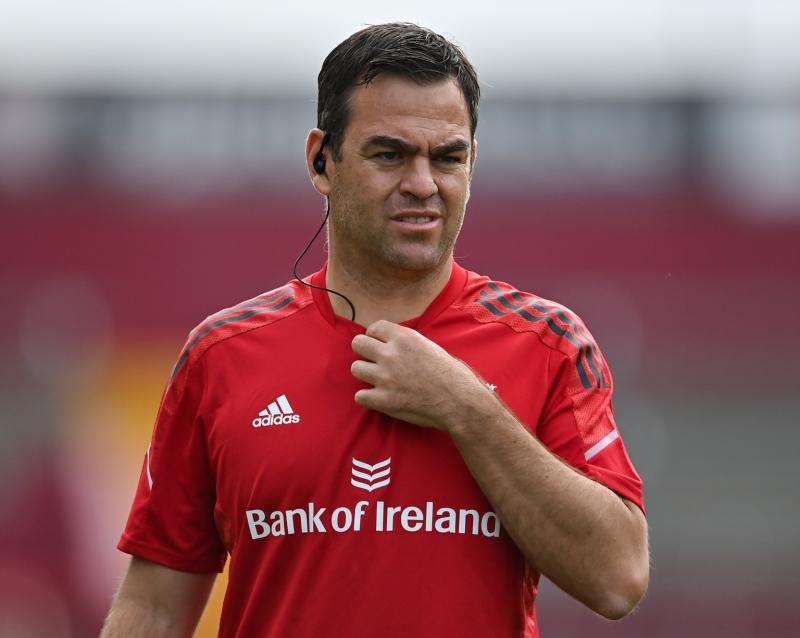 Munster Rugby head coach tight lipped on his future