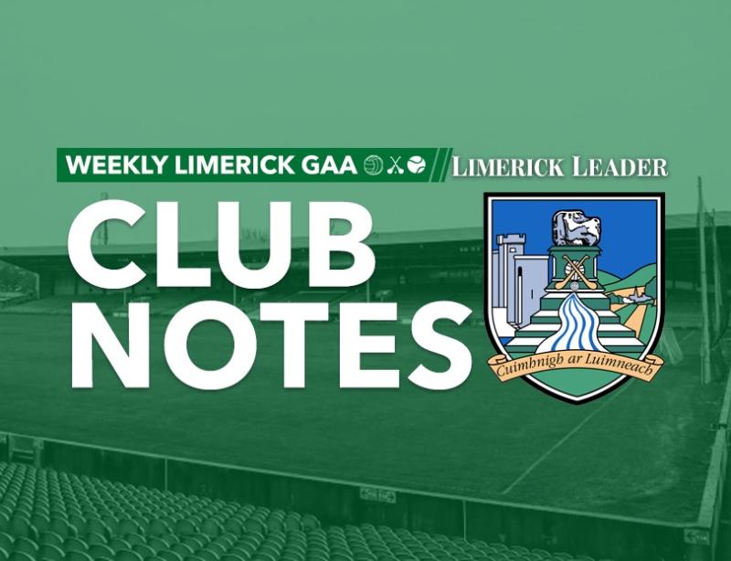 Limerick GAA Weekly Notes