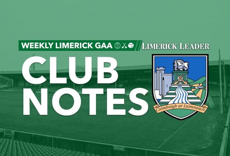 Limerick GAA Weekly Notes