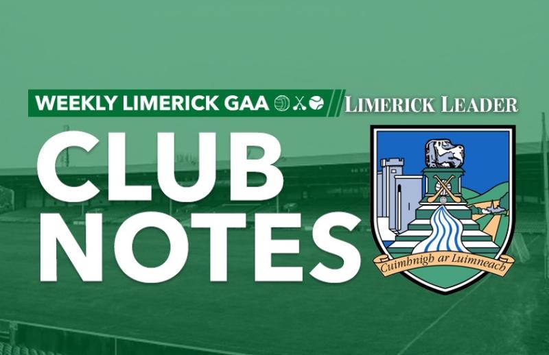Limerick GAA Weekly Notes