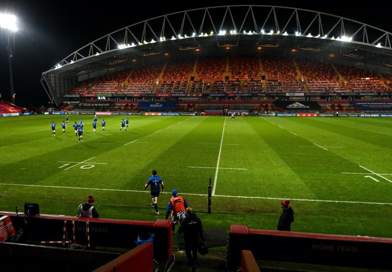 Munster Rugby confirm capacity reduction for upcoming ties at Thomond Park