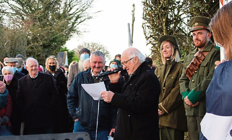 Monuments erected to honour two Limerick Volunteers 100 years on from their deaths