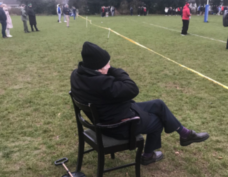 Limerick man cheers on grandson in rugby final 73 years after he won the same cup 