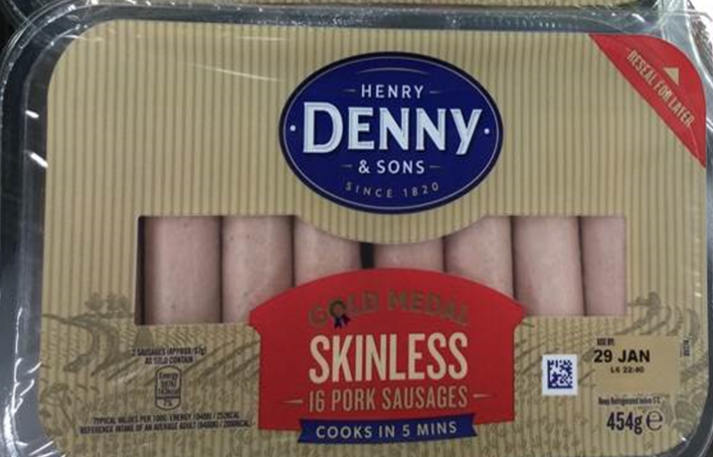 Batch of hugely popular sausages recalled over mix-up 