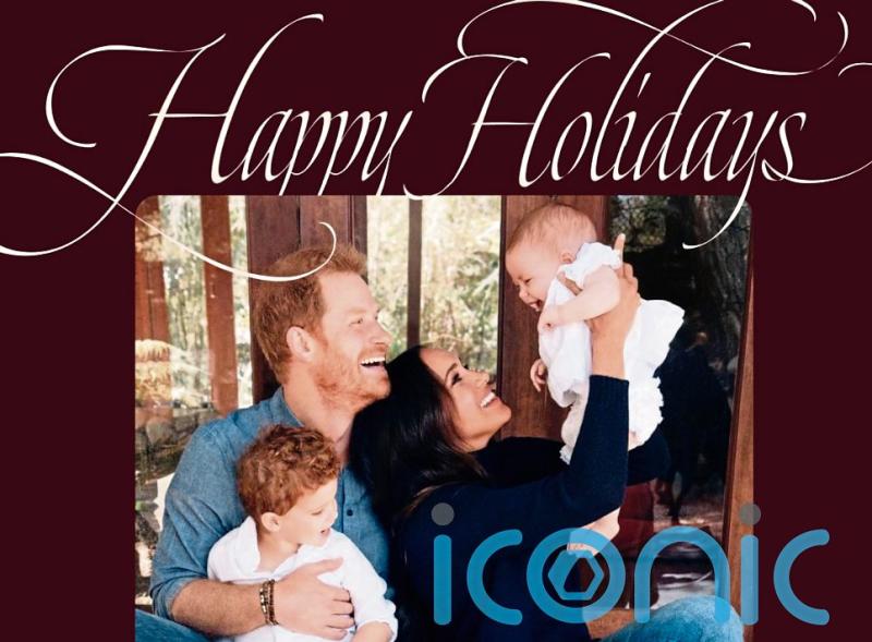 Duke and Duchess of Sussex issue Christmas message and first picture of baby daughter