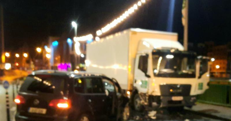 BREAKING: Head-on collision on Limerick bridge