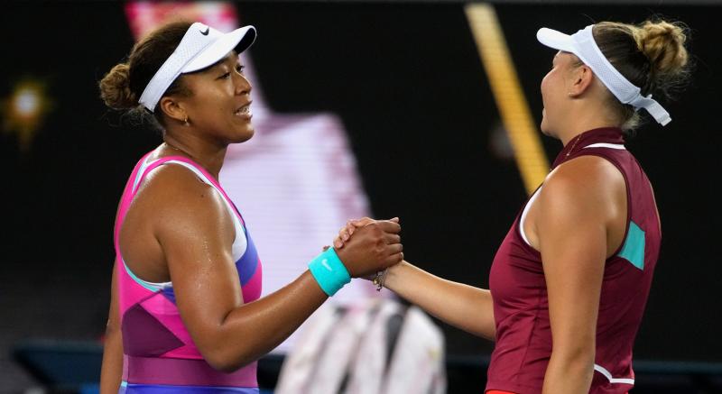 Naomi Osaka beaten but buoyant as defending champion bows out of Australian Open